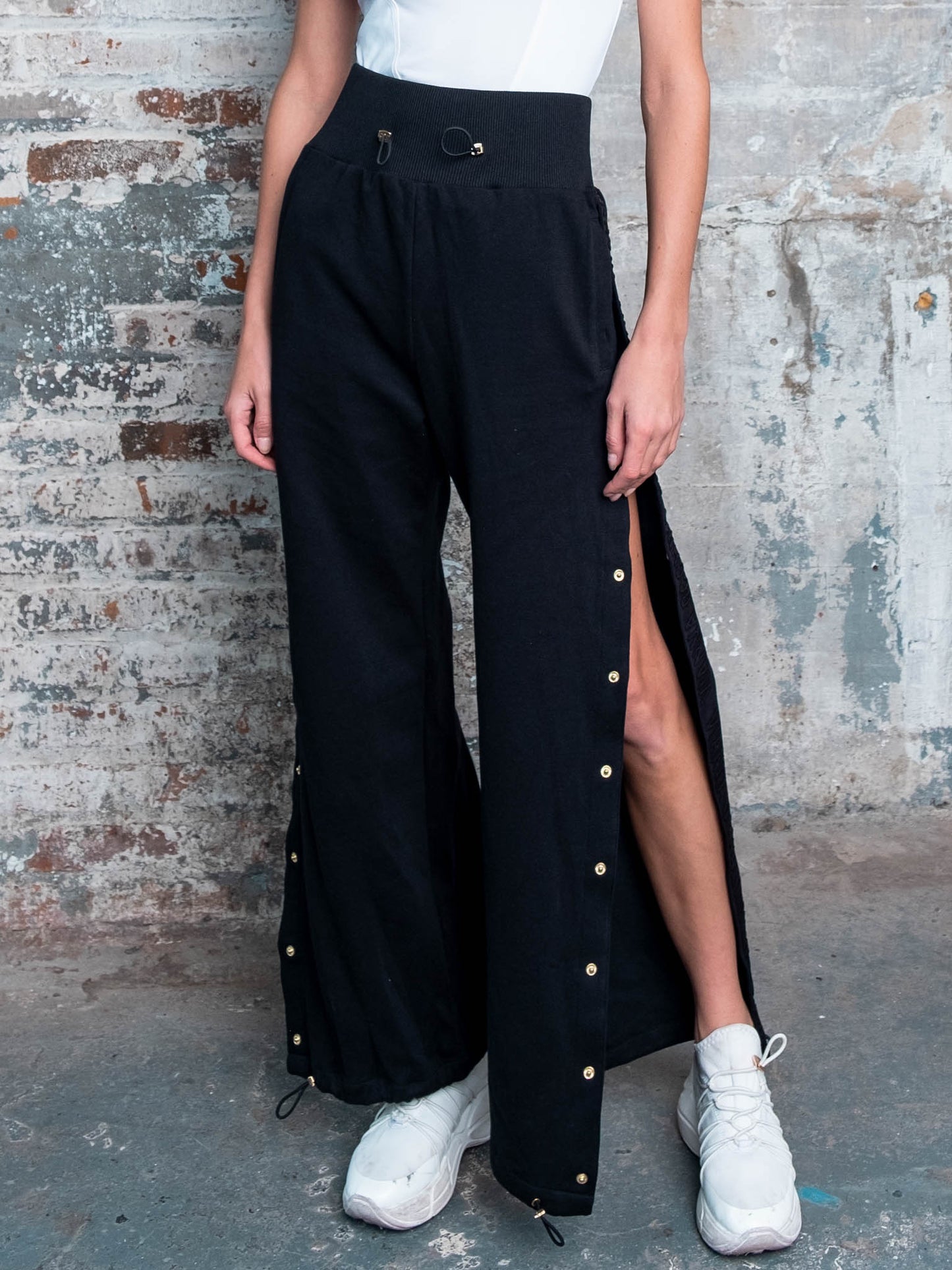 Snap-Down Track Pant