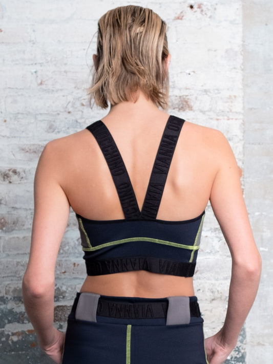 Monogram Plunge Bralette