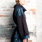 Leather Panel Cape
