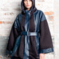 Leather Panel Cape