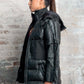 Leather Neurowave Puffer